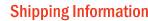 Shipping Information